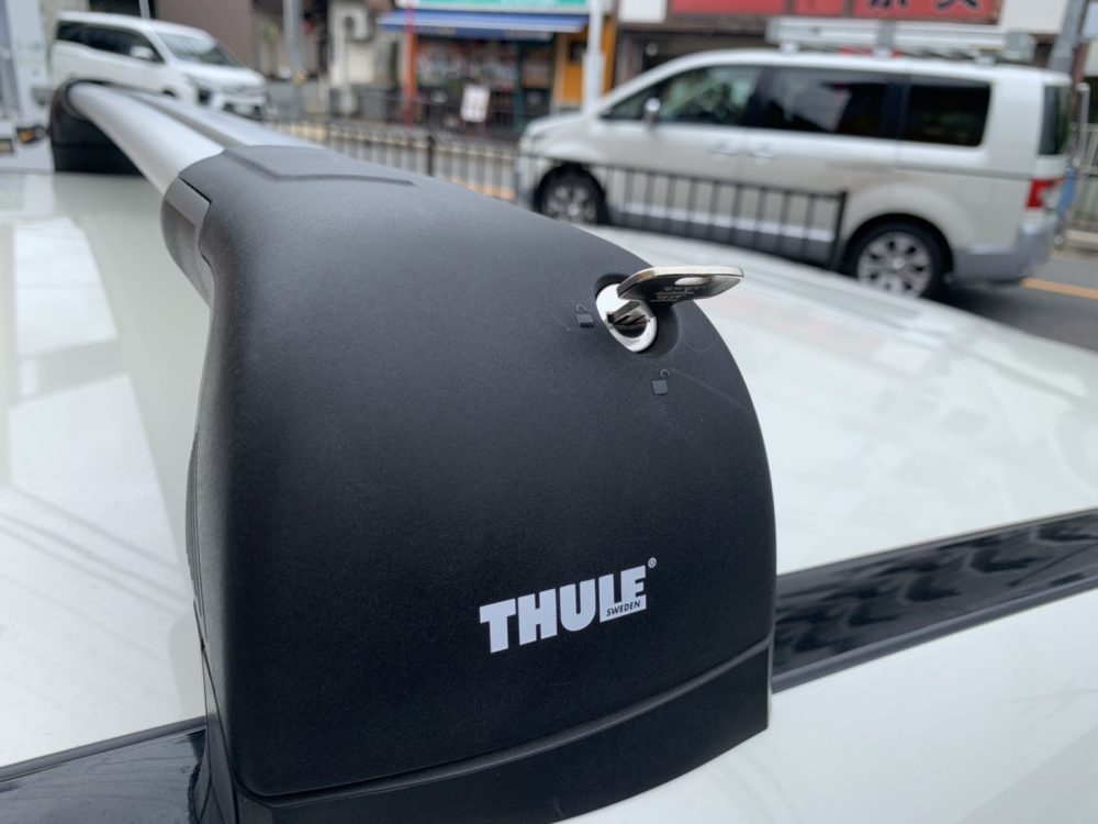 スーリー(THULE) カーキャリア ルーフキャリア 鍵紛失 鍵作成 工事事例｜大阪府堺市で鍵･防犯のことなら カギの救急車 鳳店